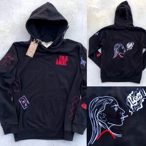 New 2024 Joker 2 Folie A Deux Harley Quinn Cast Crew Hoodie Gift from Lady Gaga